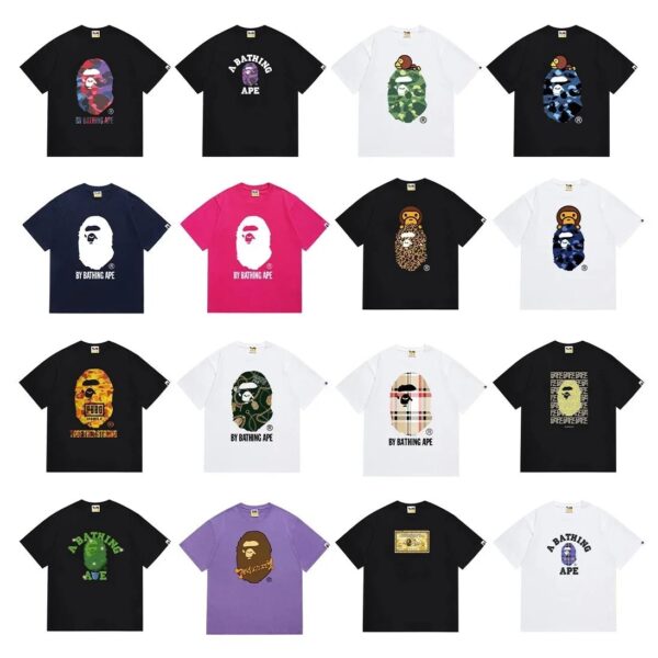 Bape T-Shirts plusieurs coloris
